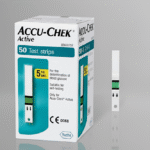 Accu-Chek Active Blood Glucose Test Strips 50 – Accurate & Easy Testing