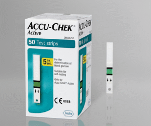 Accu-Chek Active Blood Glucose Test Strips 50 – Accurate & Easy Testing