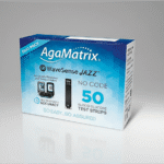 AgaMatrix WaveSense Jazz Duo Test Strips (2×25) – Accurate Blood Glucose Testing