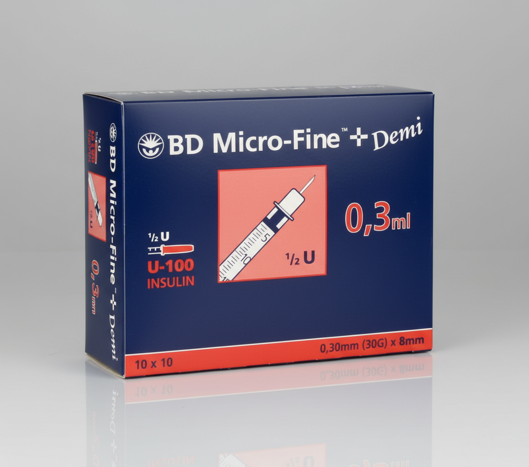 d BD Micro-Fine insulin syringes UK